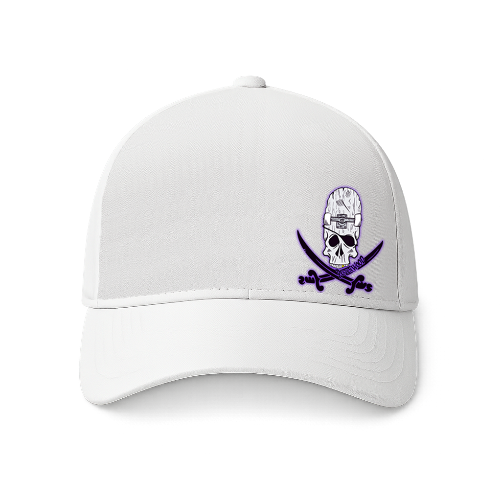 PushinWood OG Logo With Purple Haze Printed Cap