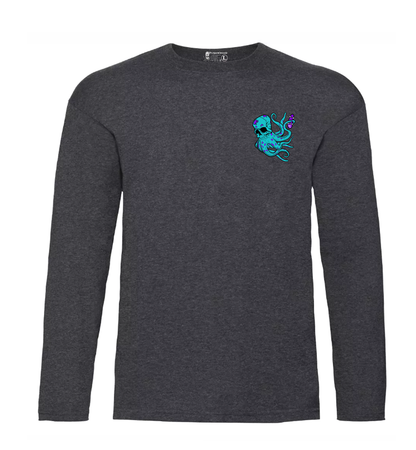 Pocket Octo Logo Long T Shirt With Controller Logo Backprint