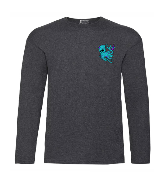 Pocket Octo Logo Long T Shirt With OG Logo Backprint