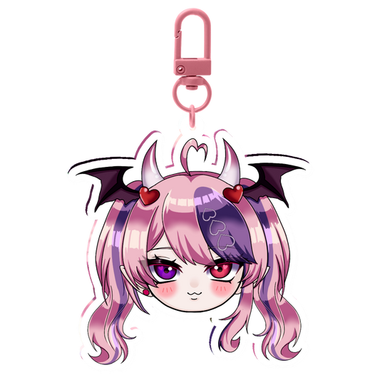 Ironmouse S2 Acrylic Keychain