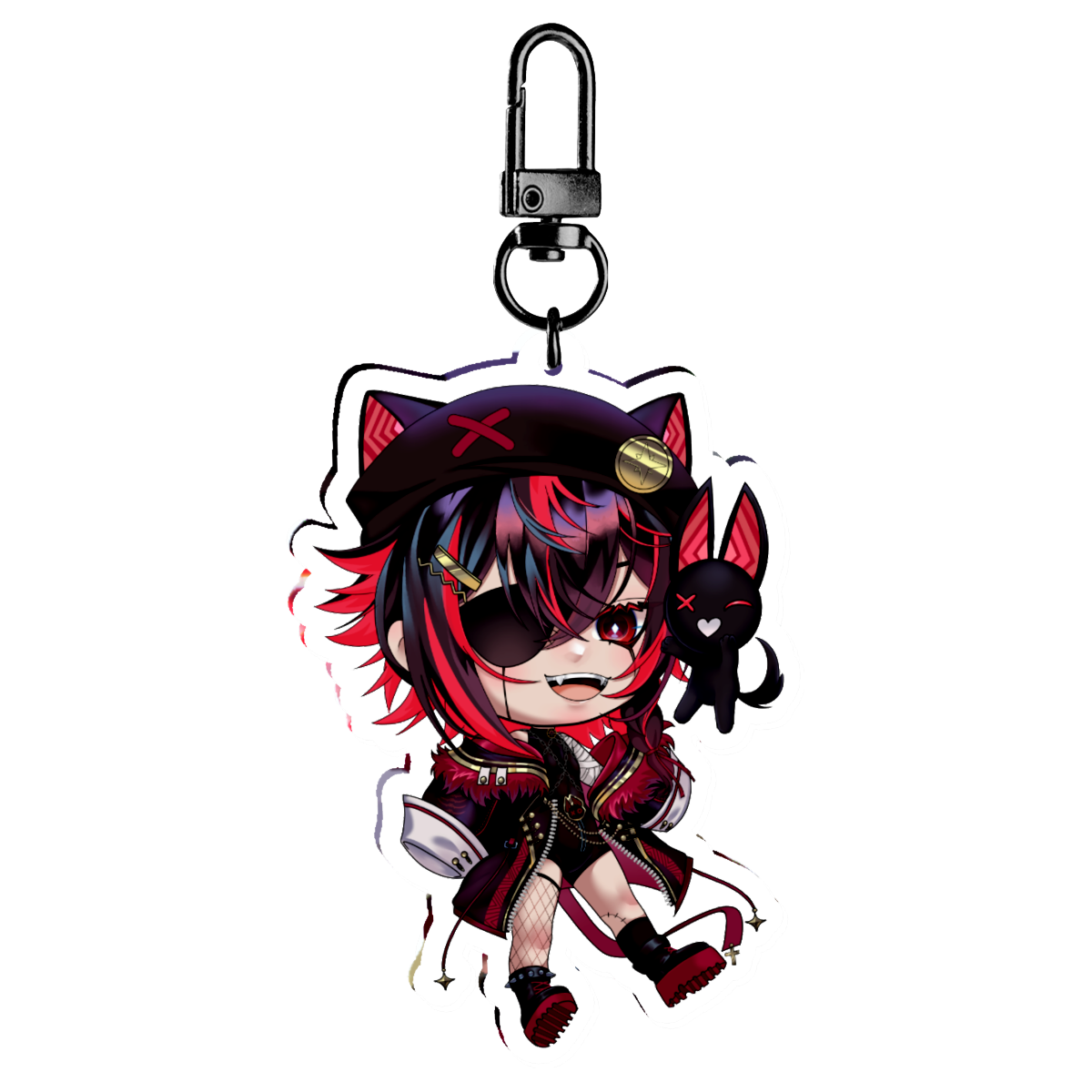 K9kuro Full Body Acrylic Keychain