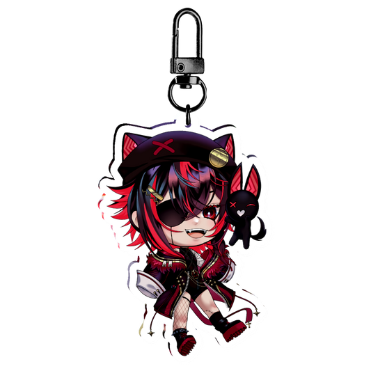 K9kuro Full Body Acrylic Keychain