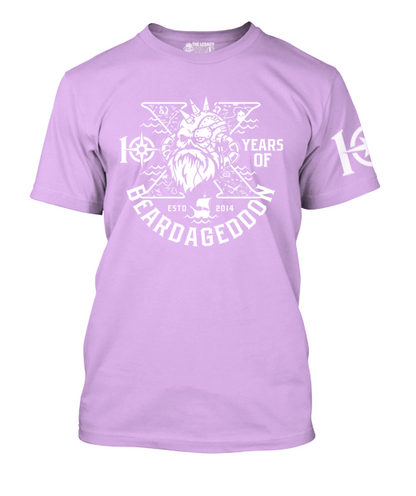 Beardageddon T-shirt 10 Year Celebration T-Shirt