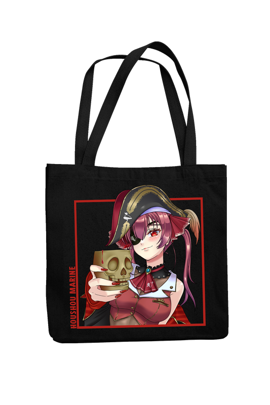 Houshou Marine Square Designed Tote Bag