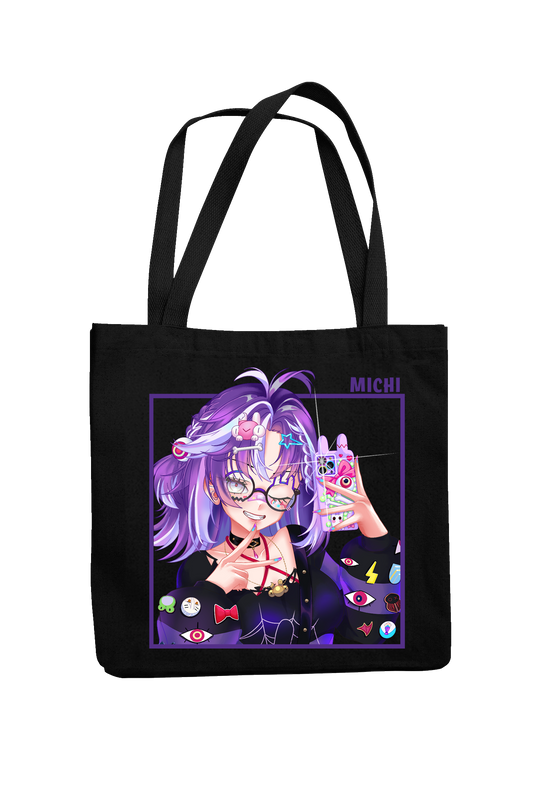 Michi Square Designed Tote Bag