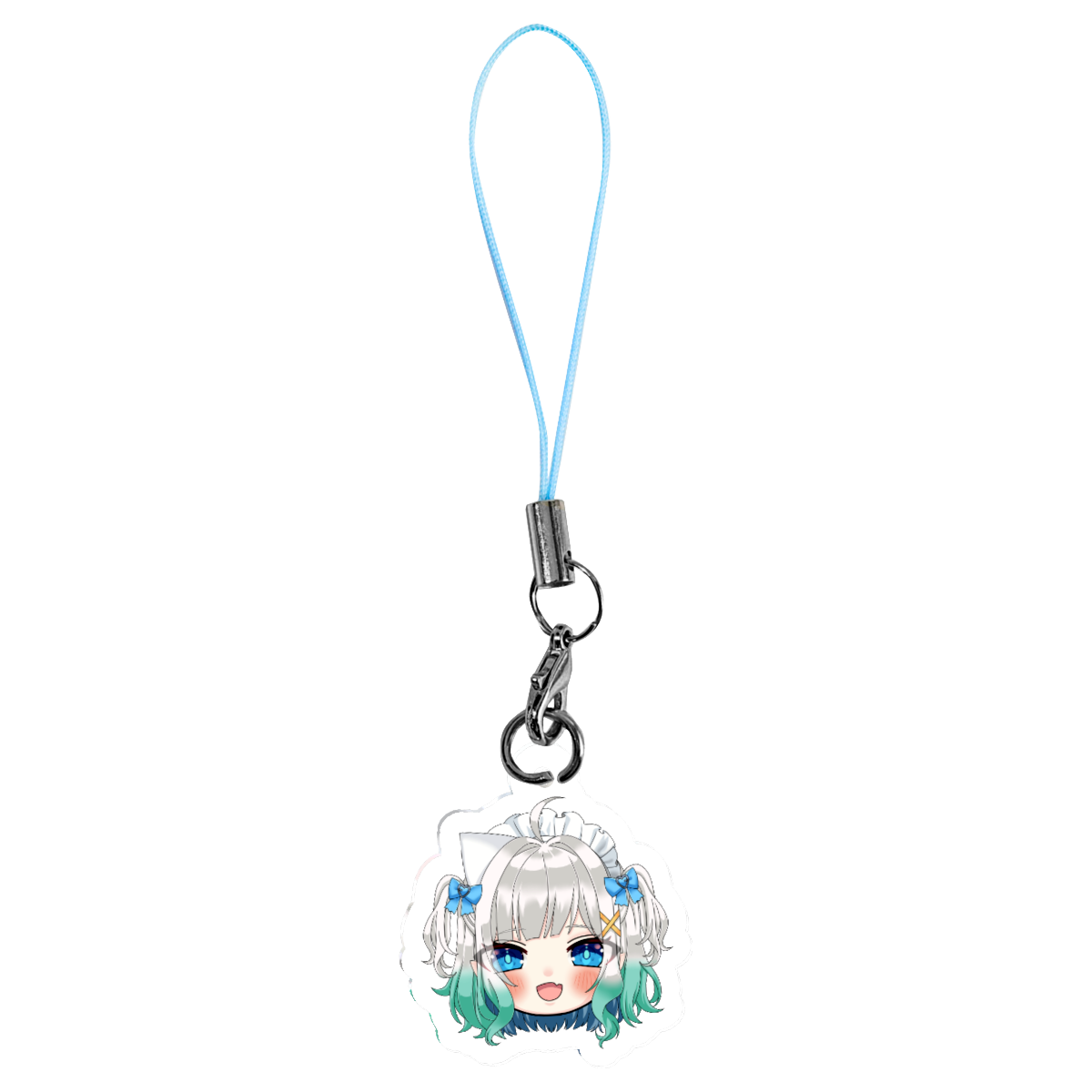 Mint Acrylic Phone Charm