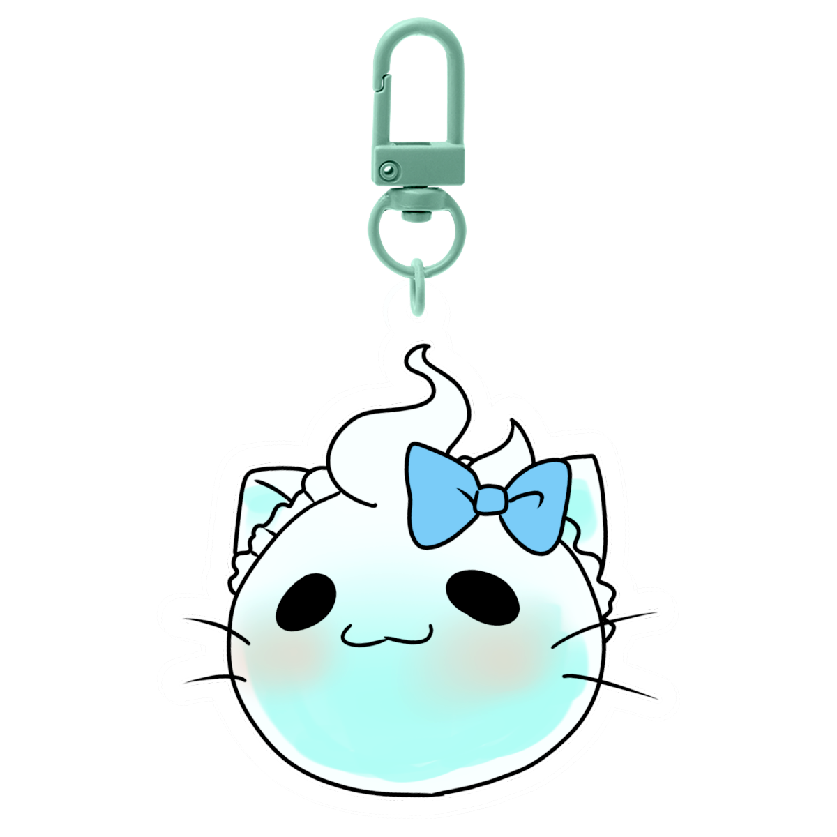 Mint Mascot Acrylic Keychain