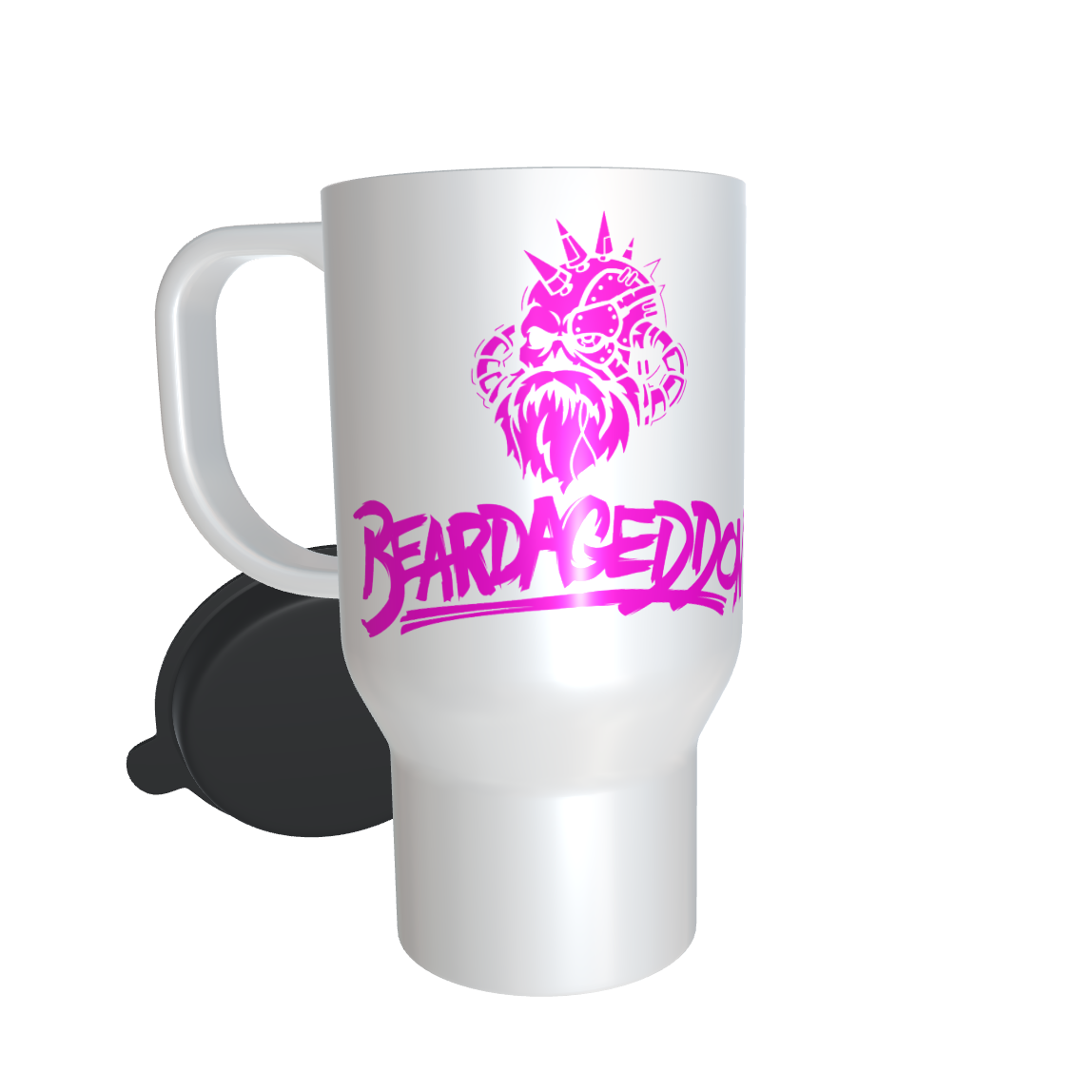 YOUR HWAY! Beardageddon Design Travel Mug