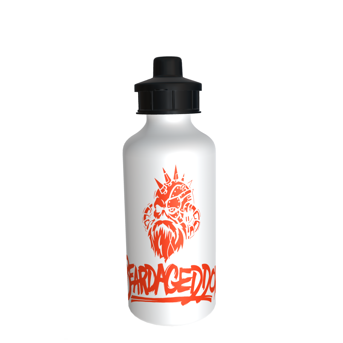 YOUR HWAY! Beardageddon Drink Bottle with Interchangable Tops