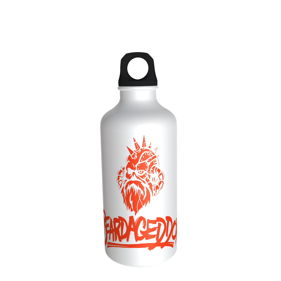 YOUR HWAY! Beardageddon Drink Bottle with Interchangable Tops