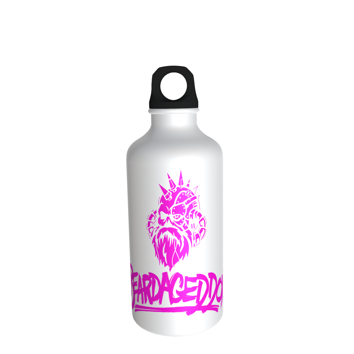 YOUR HWAY! Beardageddon Drink Bottle with Interchangable Tops
