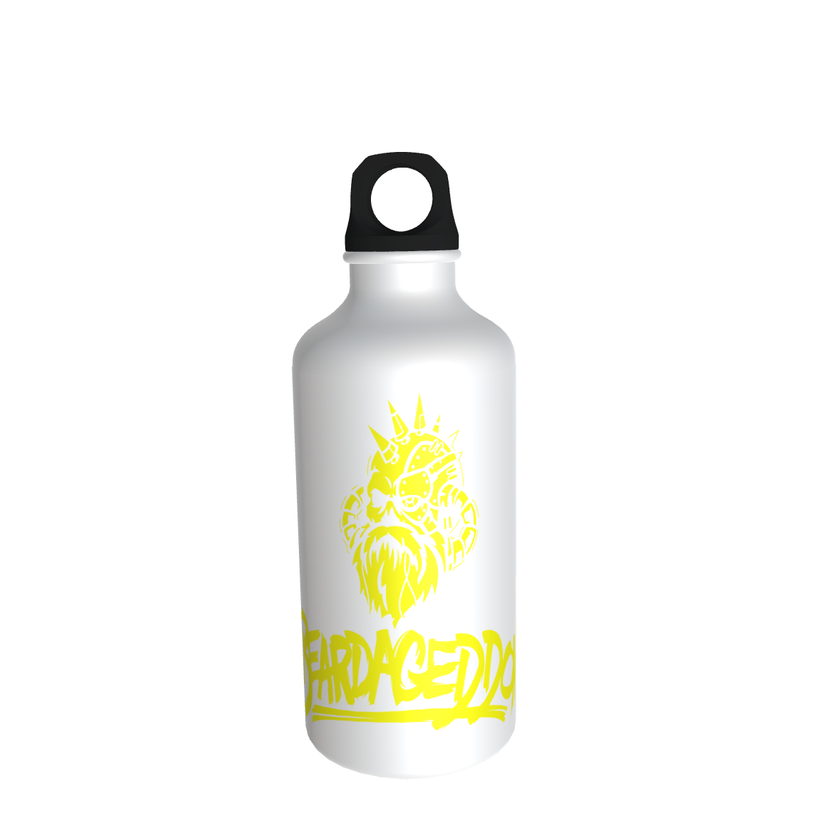YOUR HWAY! Beardageddon Drink Bottle with Interchangable Tops