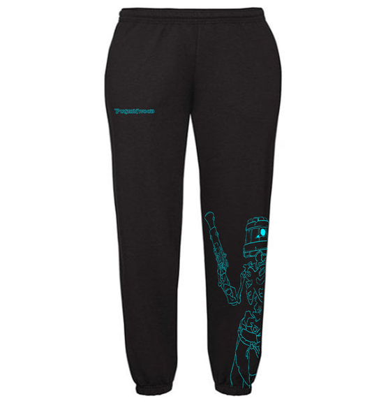 PushinWood Bucket Head Joggers with Wrap Around Print