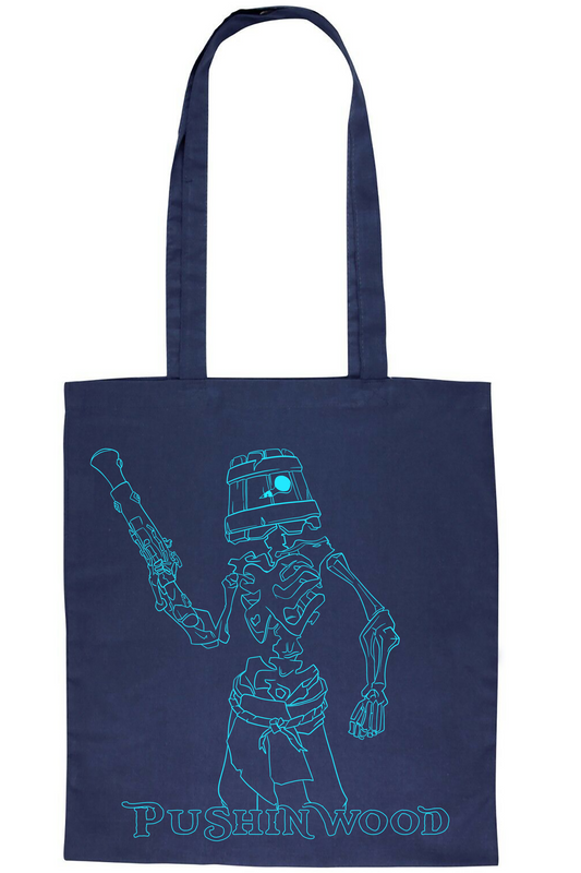 PushinWood Bucket Head Tote Bag