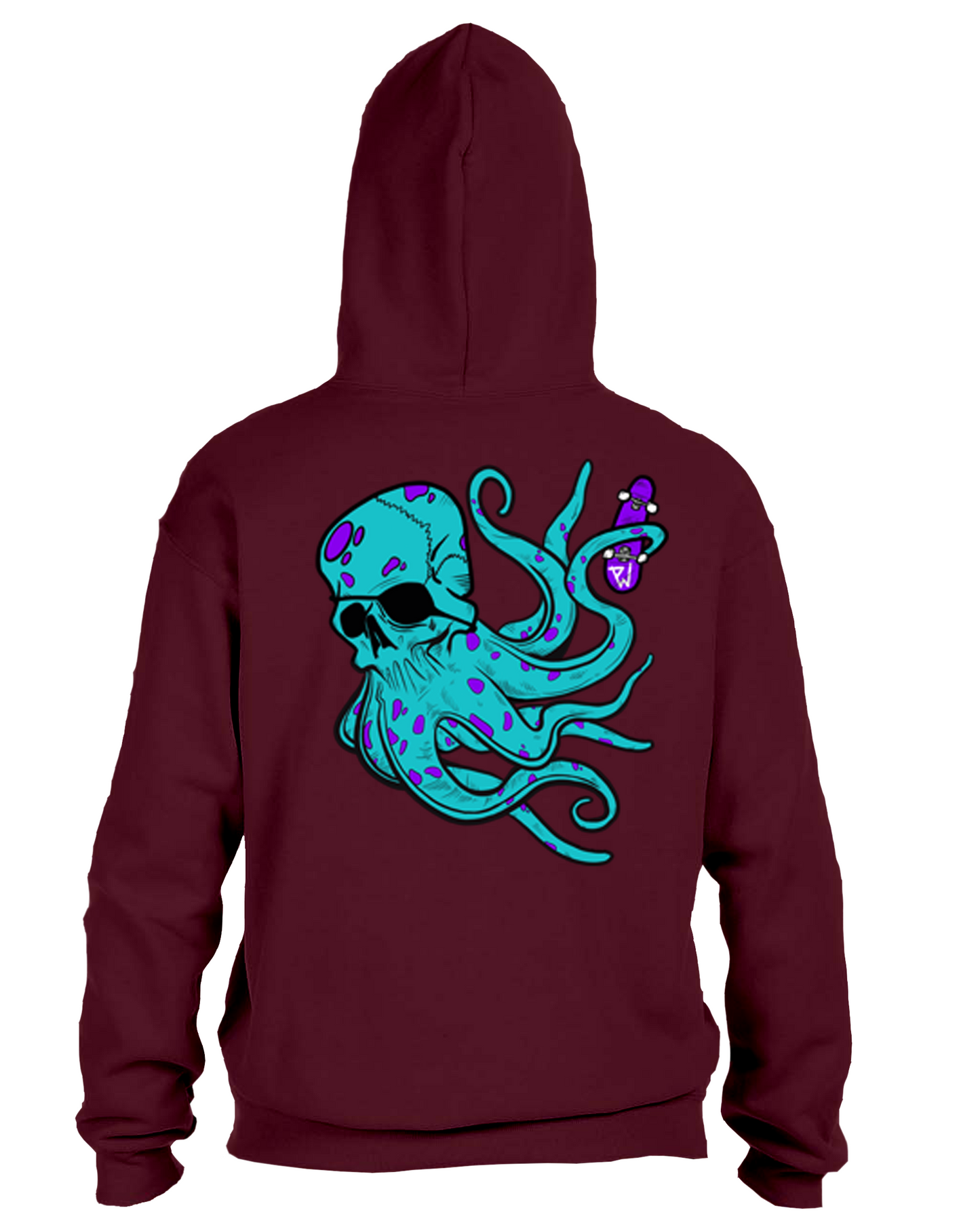 Pocket Controller Logo Zipper Hoodie with Octo Backprint