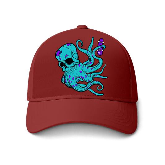 PushinWood Octo Large Print Printed Cap