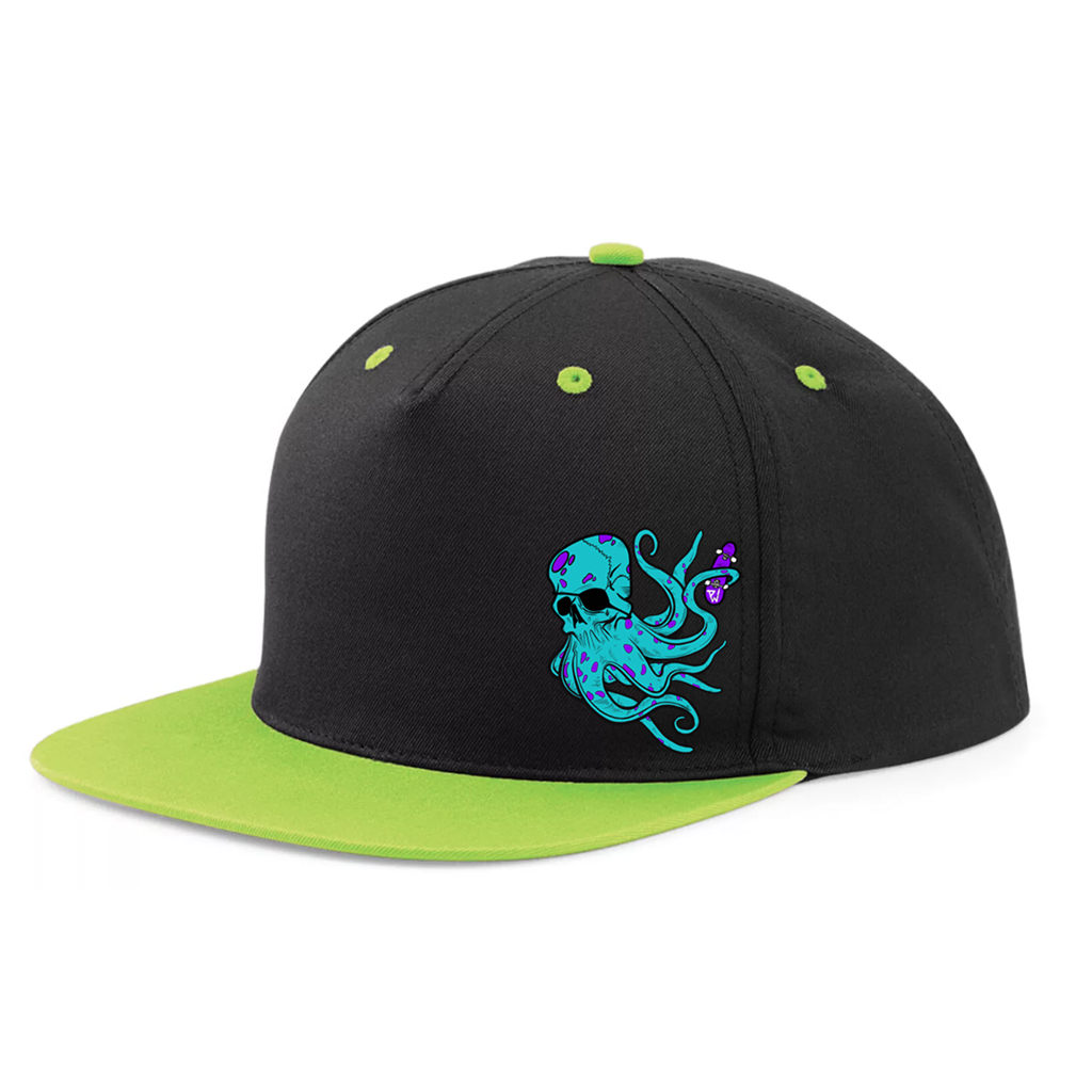 PushinWood Octo Printed 2 Tone Snapback Hat
