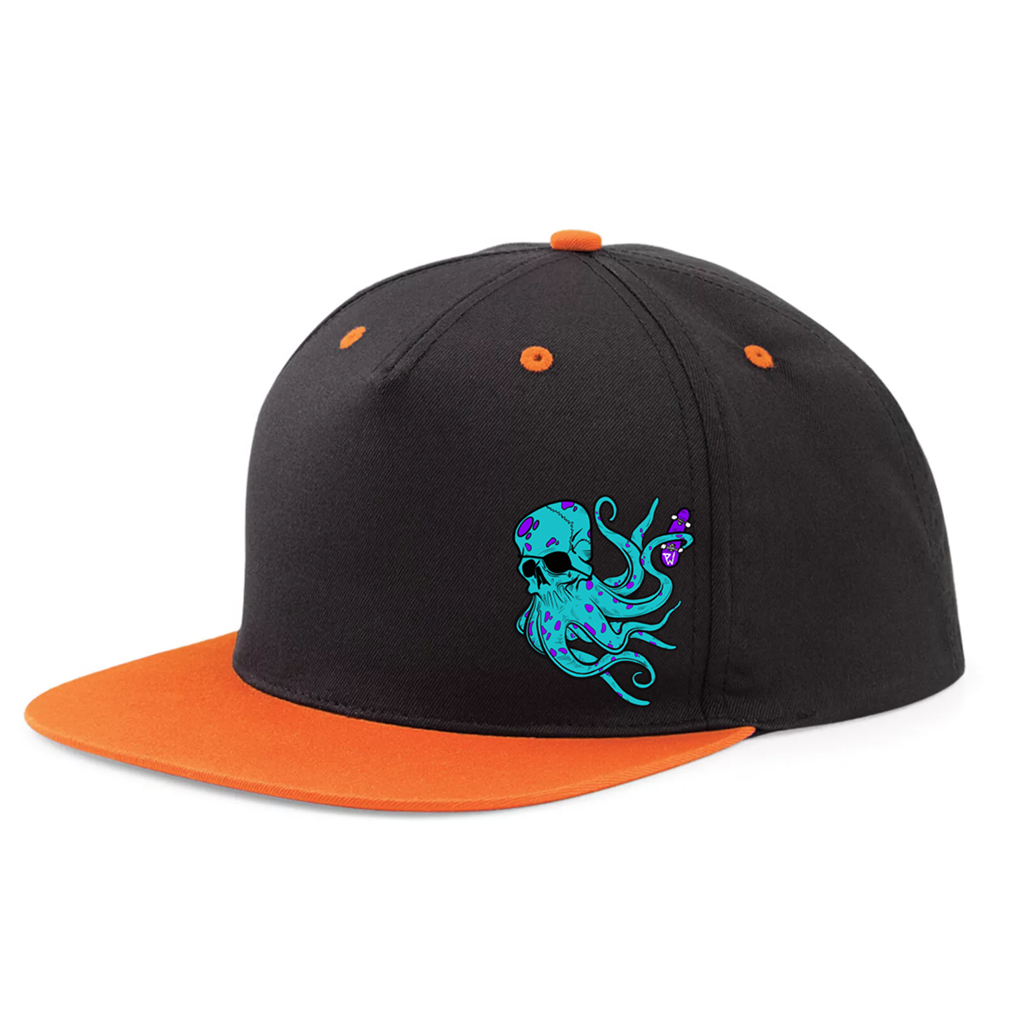 PushinWood Octo Printed 2 Tone Snapback Hat