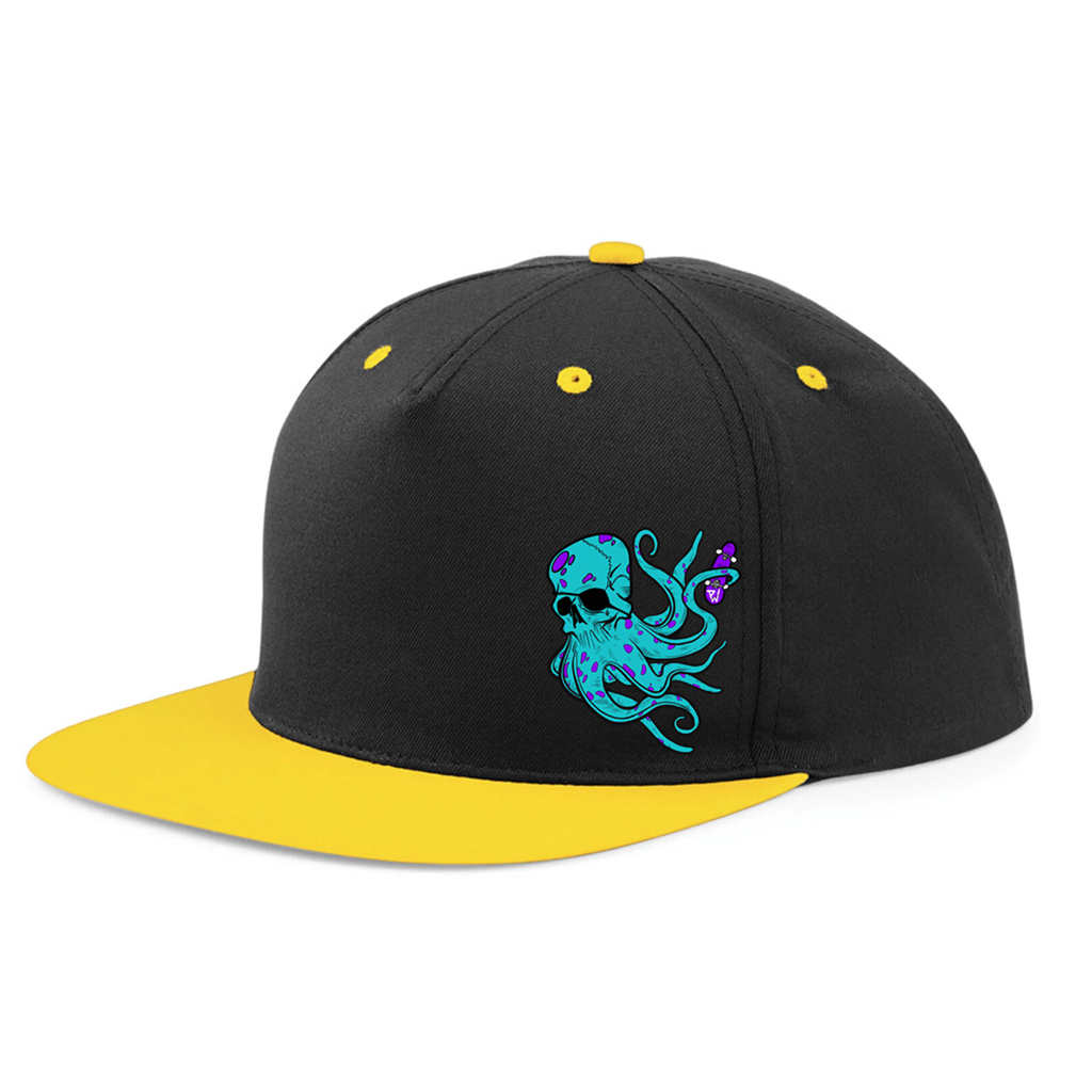 PushinWood Octo Printed 2 Tone Snapback Hat