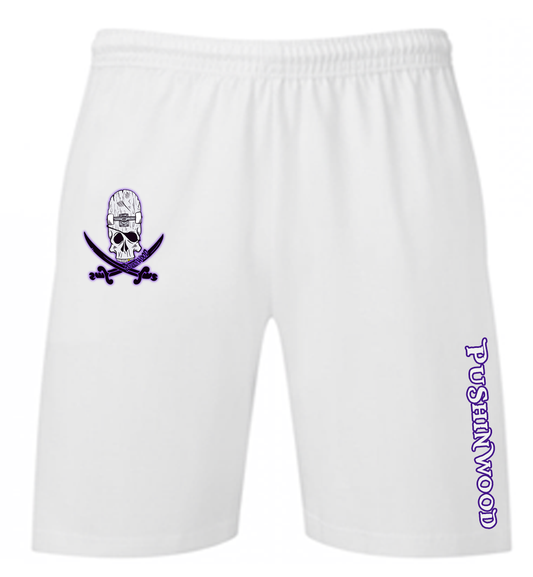 PushinWood OG Purple Haze Logo Shorts With Leg Print