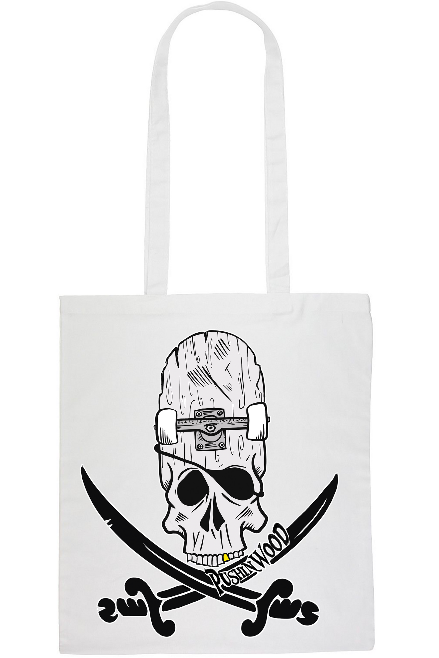PushinWood OG Logo Tote Bag
