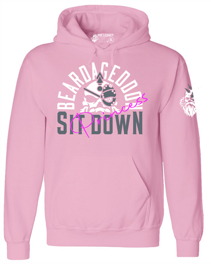 Beardageddon Sit Down Princess With Optional Arm Print