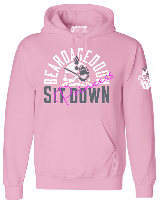 Beardageddon Sit Down Princess With Optional Arm Print