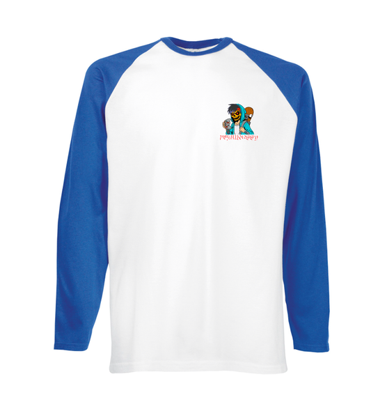 Pocket Controller Logo Long 2 Tone T Shirt With OG Logo Backprint