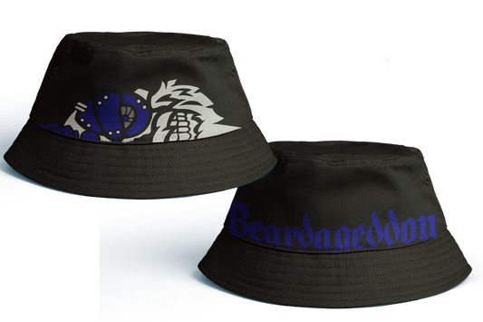 YOUR HWAY! Half Skull Design Bucket Hat