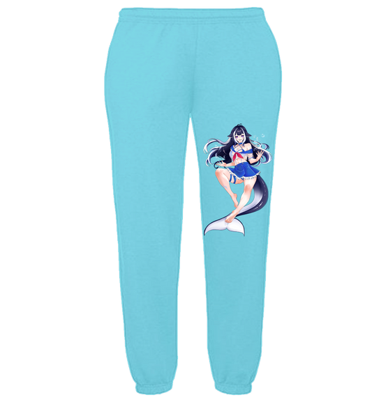 ShyLily Joggers with large leg motif.