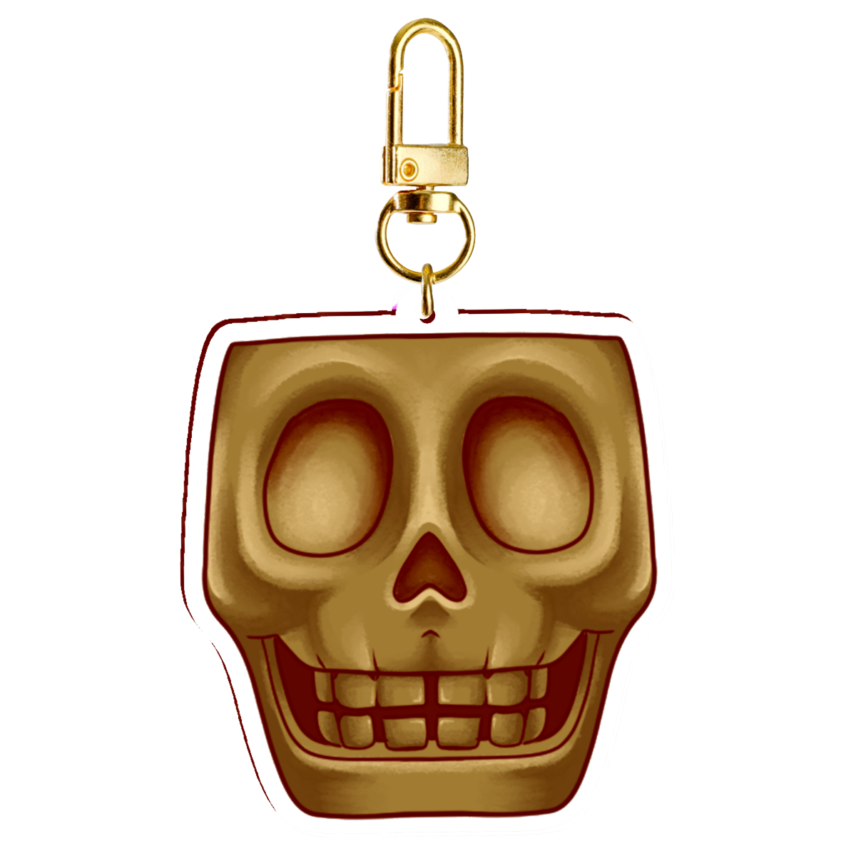 Skull-Kun Acrylic Keychain
