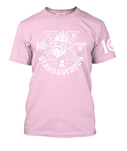 Beardageddon T-shirt 10 Year Celebration T-Shirt