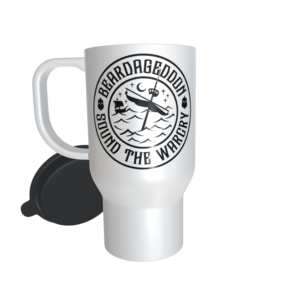 YOUR HWAY! Sound The Warcry Design Travel Mug