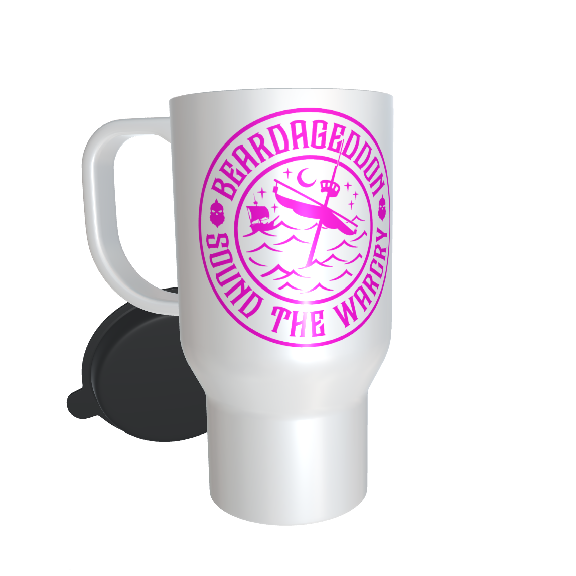 YOUR HWAY! Sound The Warcry Design Travel Mug