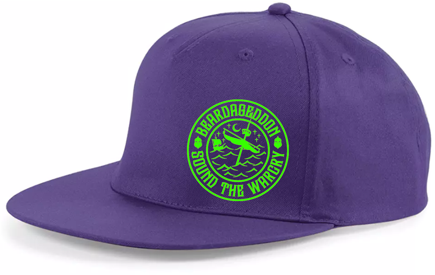 YOUR HWAY! Printed Snapback Cap - Sound The Warcry