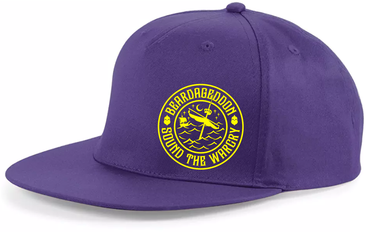 YOUR HWAY! Printed Snapback Cap - Sound The Warcry