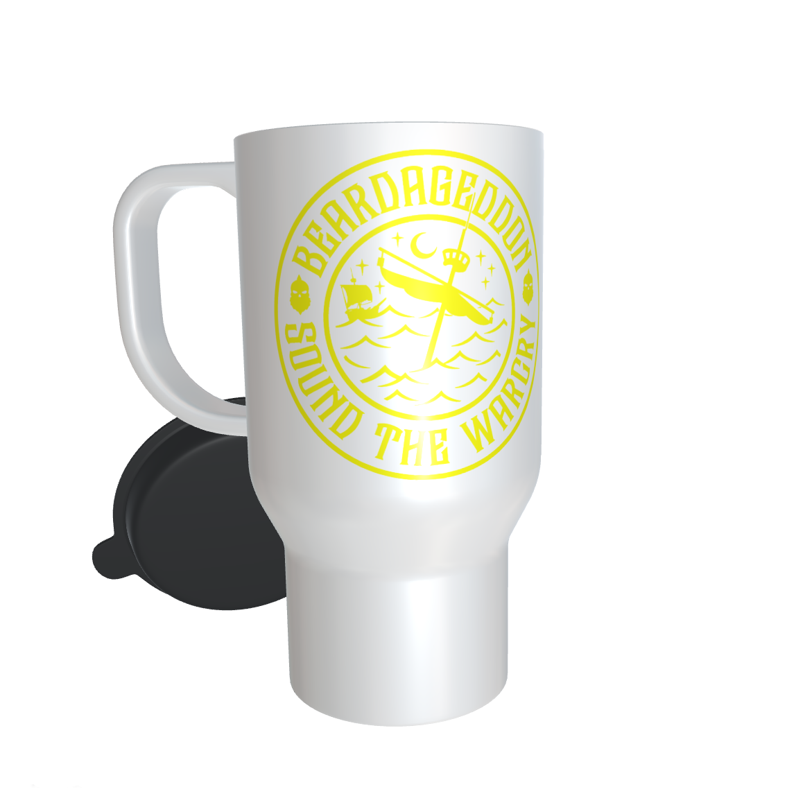 YOUR HWAY! Sound The Warcry Design Travel Mug