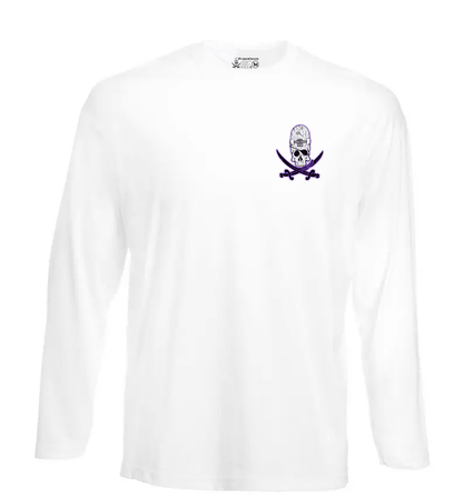 Pocket OG Purple Haze Logo Long T Shirt With Controller Logo Backprint