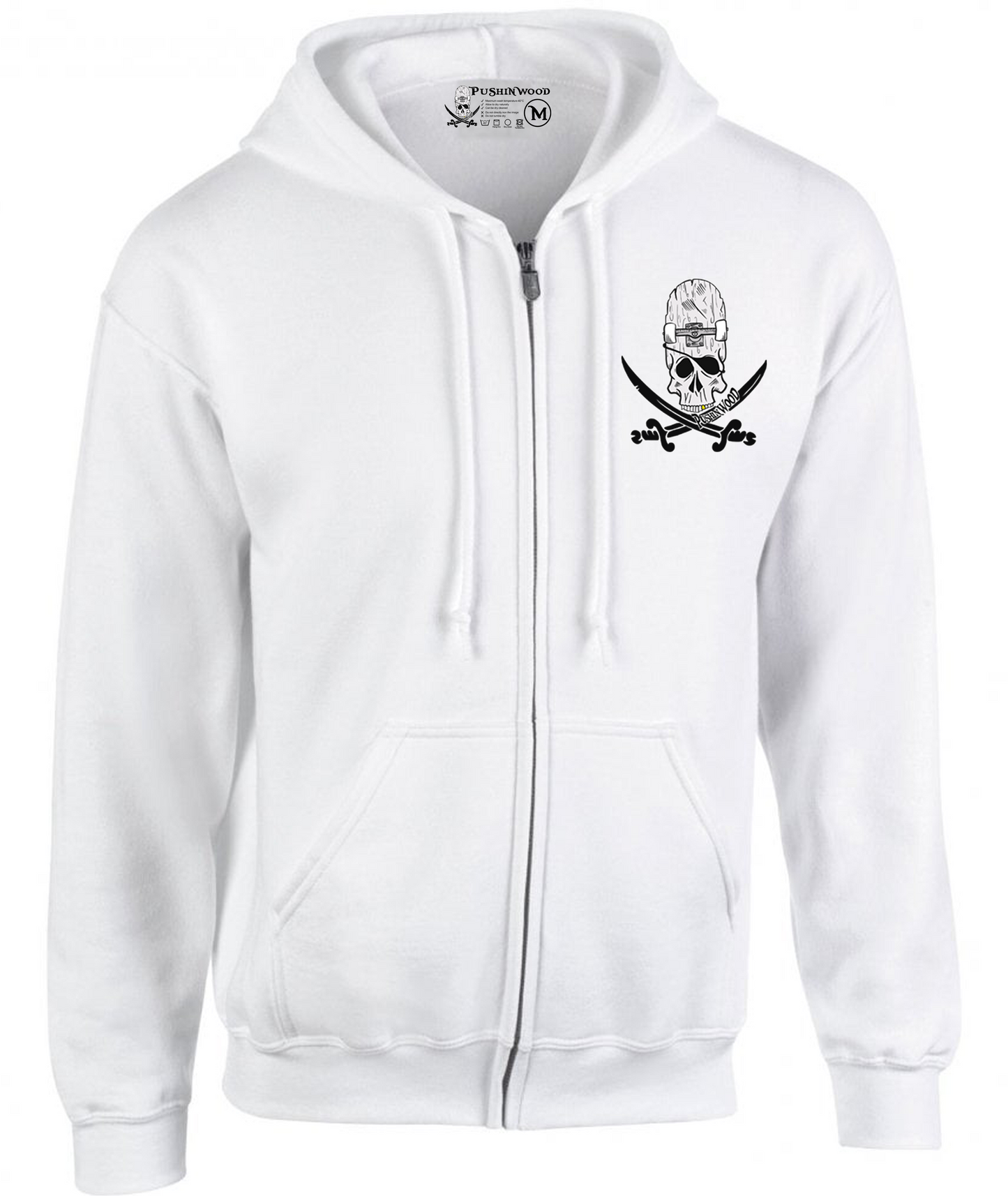 Pocket OG Logo Zipper Hoodie with Octo Backprint